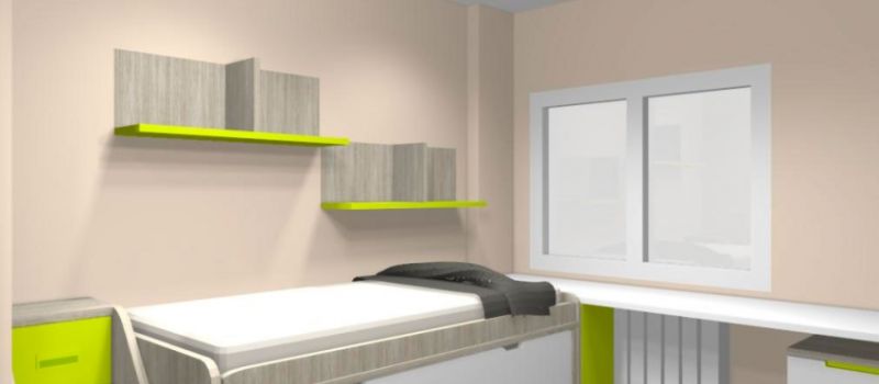 Mobiliario con diseños 3D Madrid