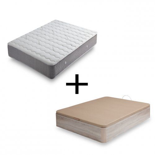 Descuento adicional en tu conjunto de canape o base tapizada con colchon de la misma medida.
15% DESCUENTO EN TODOS LOS CONJUNTOS
POR EJEMPLO
Colchon muelle ensacado modelo PLATINO + CANAPE PRAGA abatible de madera (4 colores)
MEDIDA 135X180/190...............850€
PVP FINAL 
722€