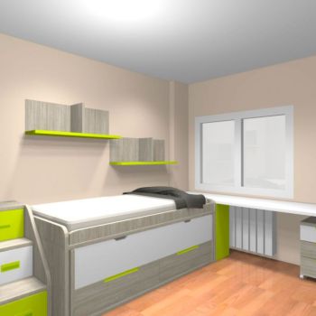 Mobiliario con diseños 3D Madrid