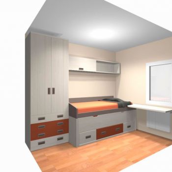 Mobiliario diseños 3D en Madrid